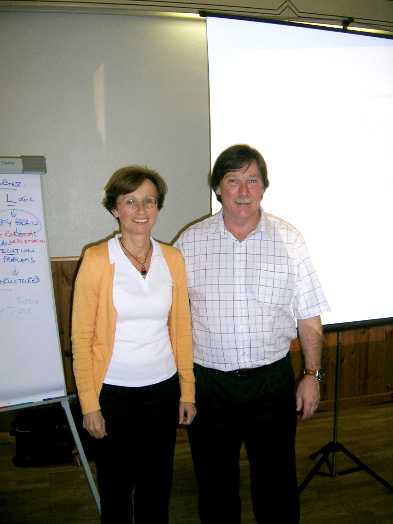 Ian Stubbings beim Seminar Sips 7 in der Kürnberghalle Leonding. Foto Ian Stubbungs